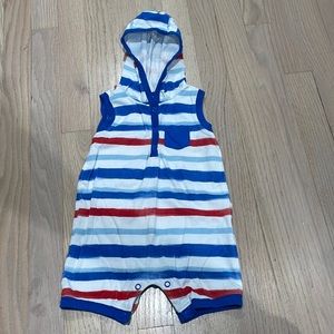 Just One You Red, White, & Blue Summer Romper